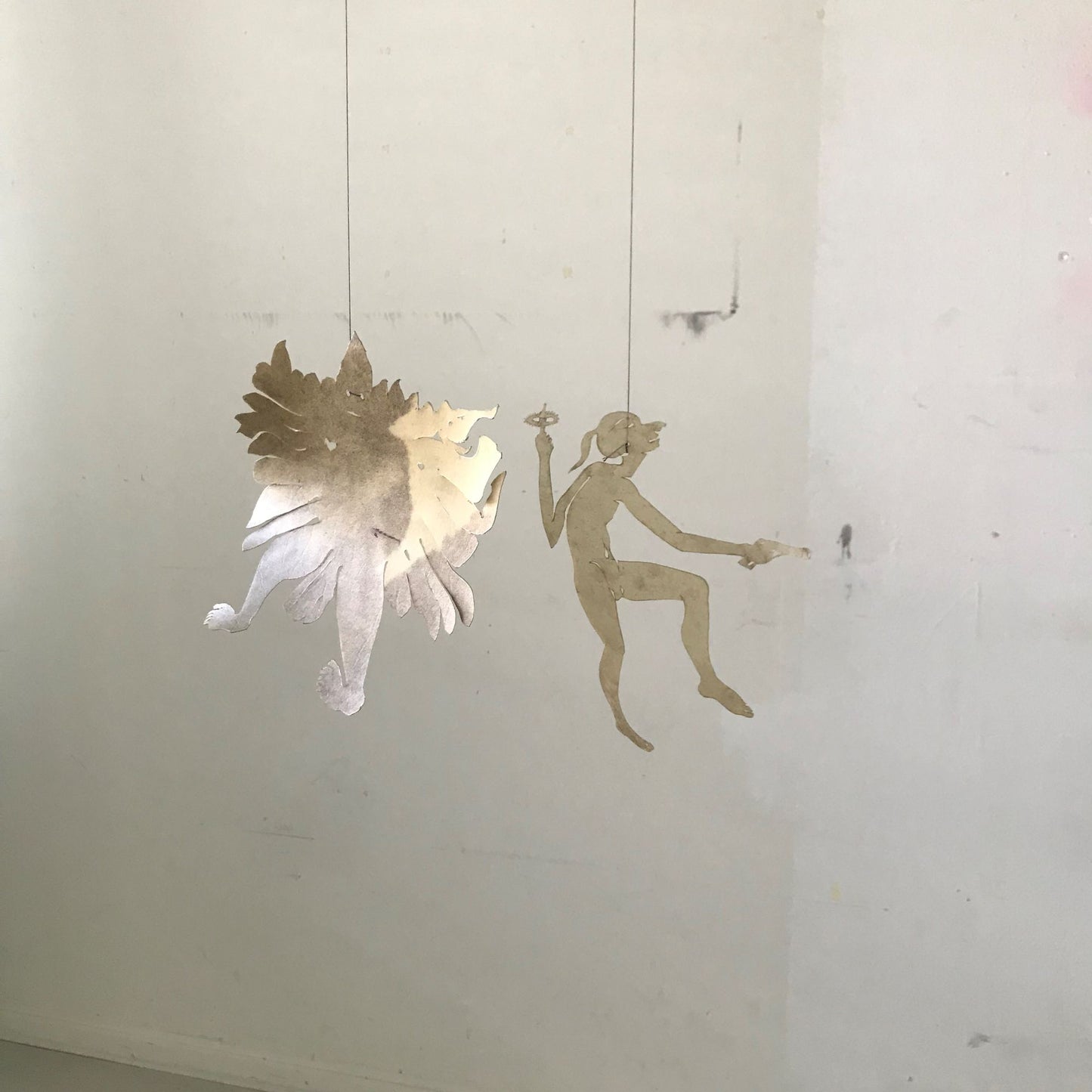 The Infinity War, a site-specific shadow projection I