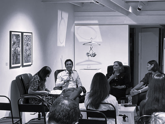Conversation: Nilofer Rustomji, Firdaus Variava, Prerna SM Jain. Mod. Komal Sachdev