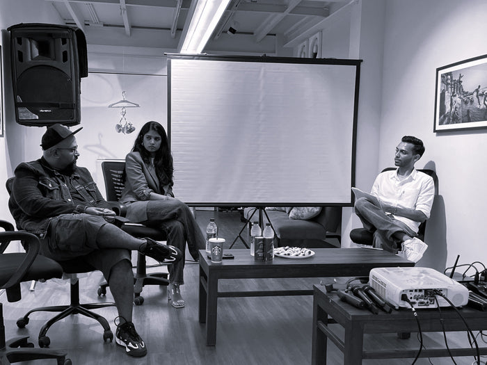 Shifting Gaze: Vishwesh Krishnamoorthy, Roopali Singhal. Mod. Shaanon Pereira.