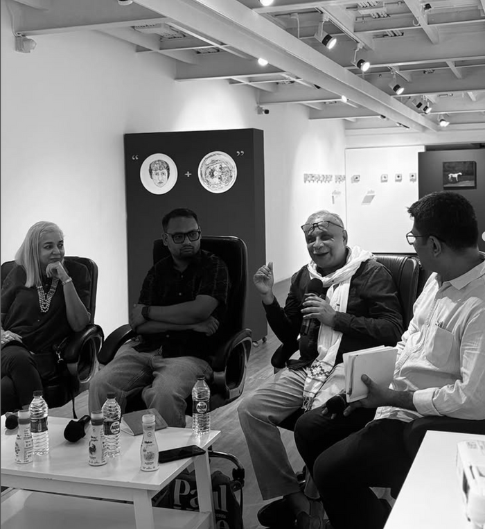 Critique in ceramics: Madhvi Subrahmanian, Sarban Chowdhury & Raja Mohanty. Mod: Nikhil Purohit.