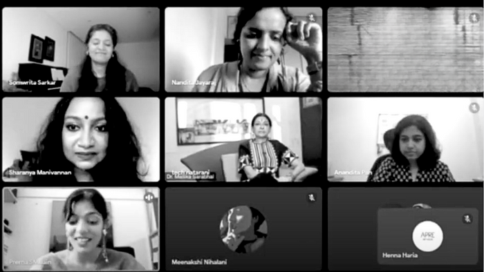 Traversing Occupations:  Dr. Mallika Sarabhai, Nandita Jayaraj, Sharanya Manivannan, Dr. Anandita Pan,  Somwrita Sarkar