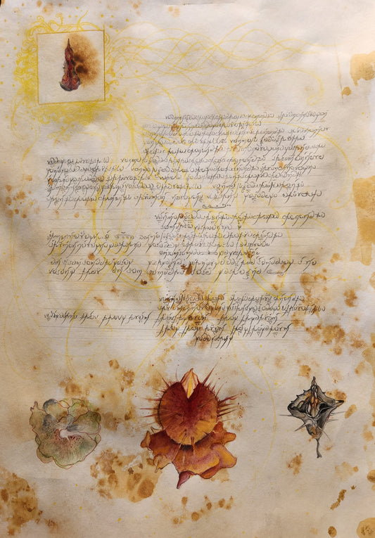 Songs of 10,000 Cranes Coming From My Forgotten Chest - VI