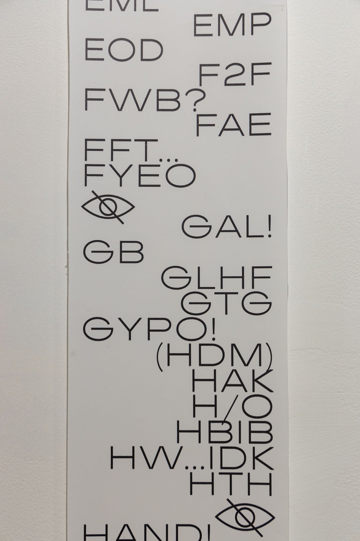 The Joy of Text