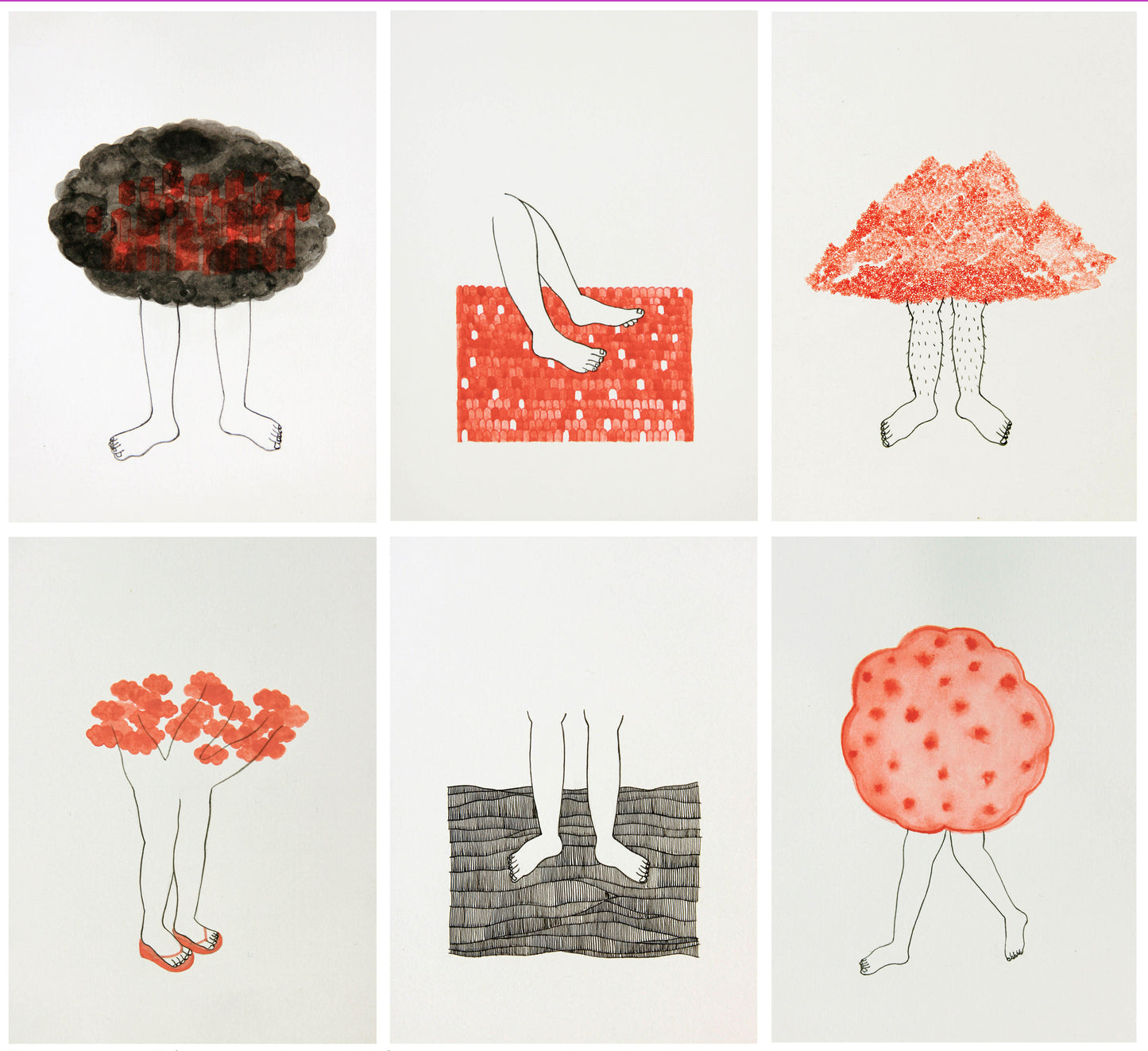Belongings (Series of 6 works)